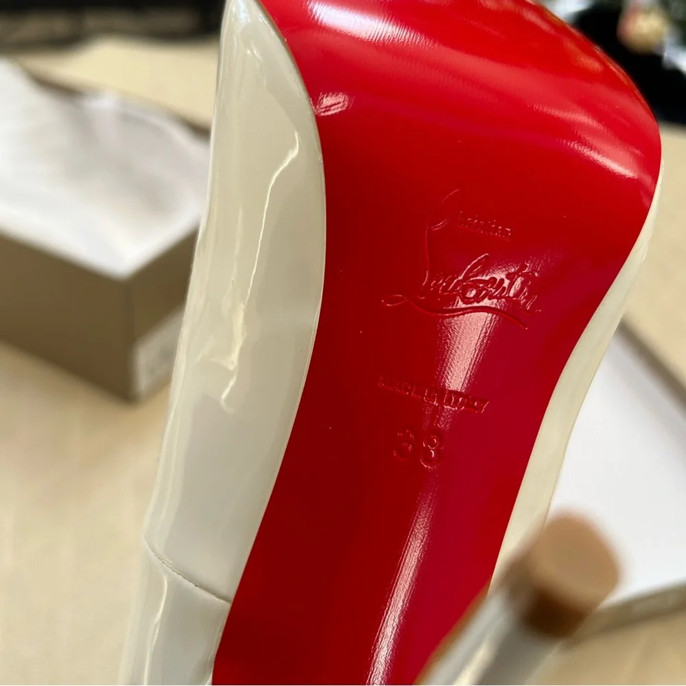 Brand new red bottoms with box size 38 - Picture 7 of 13